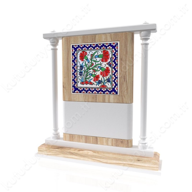 CP 105 Wooden Award With Ceramic Glaze