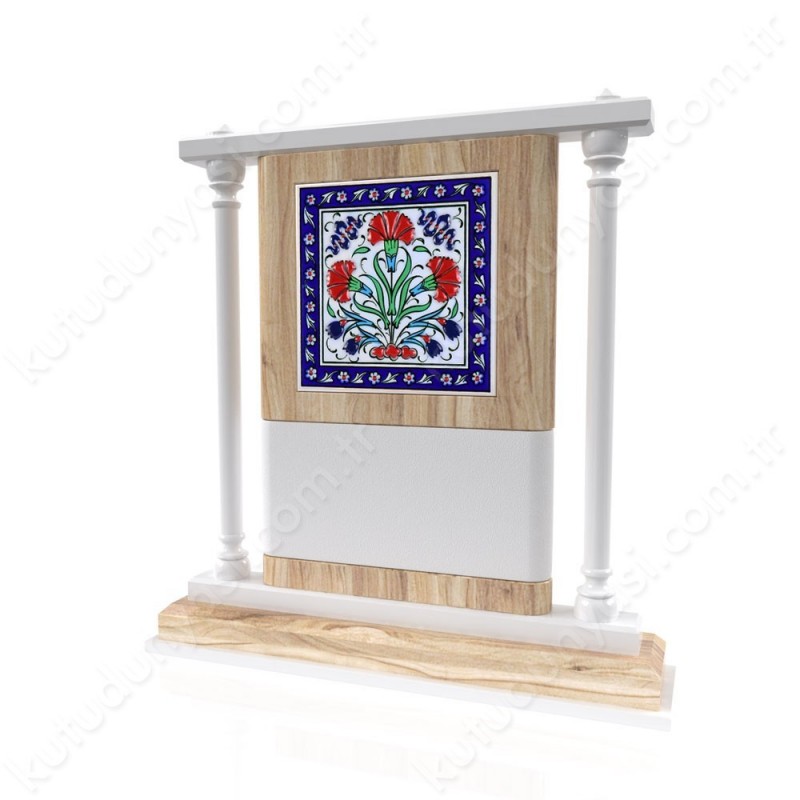 CP 105 Wooden Award With Ceramic Glaze