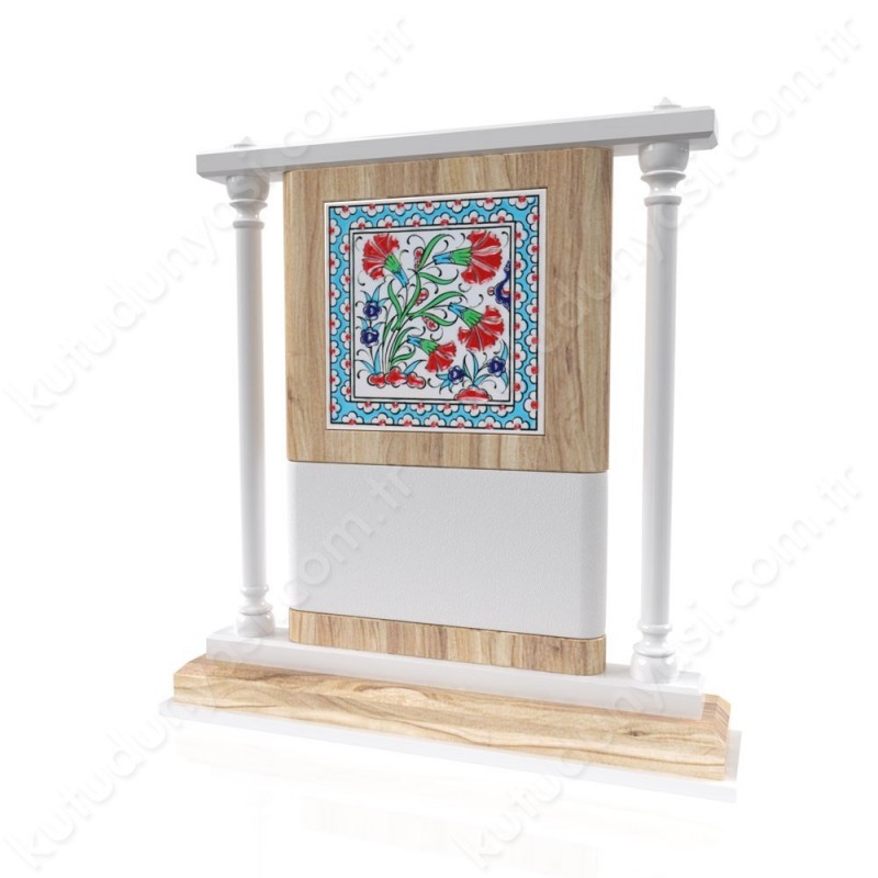 CP 105 Wooden Award With Ceramic Glaze