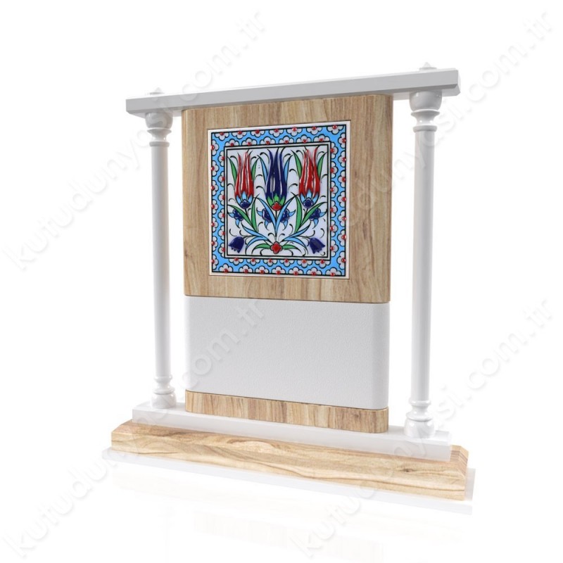 CP 105 Wooden Award With Ceramic Glaze
