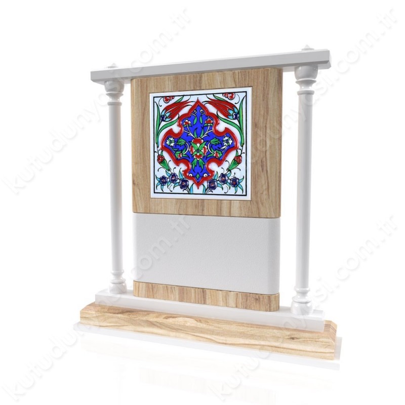 CP 105 Wooden Award With Ceramic Glaze