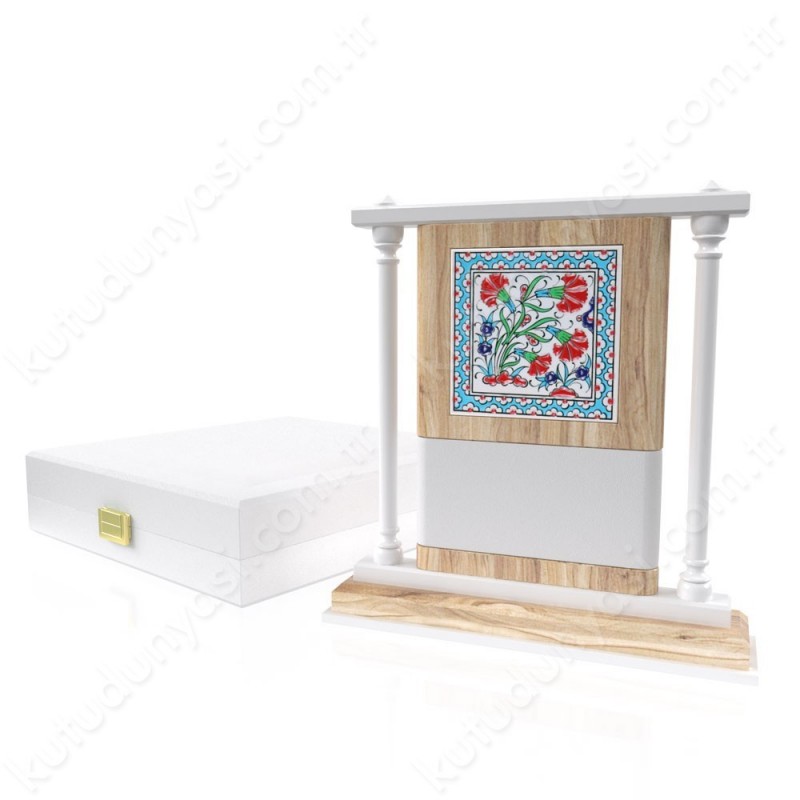 CP 105 Wooden Award With Ceramic Glaze