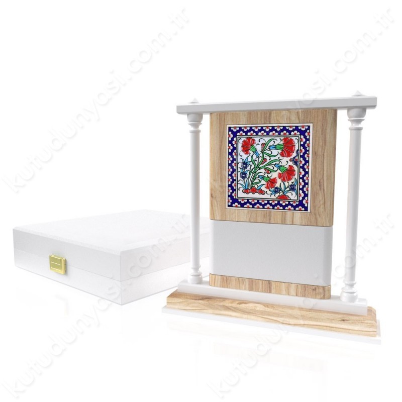 CP 105 Wooden Award With Ceramic Glaze