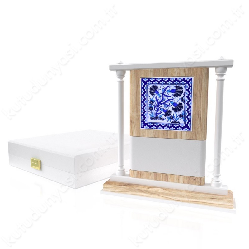 CP 105 Wooden Award With Ceramic Glaze