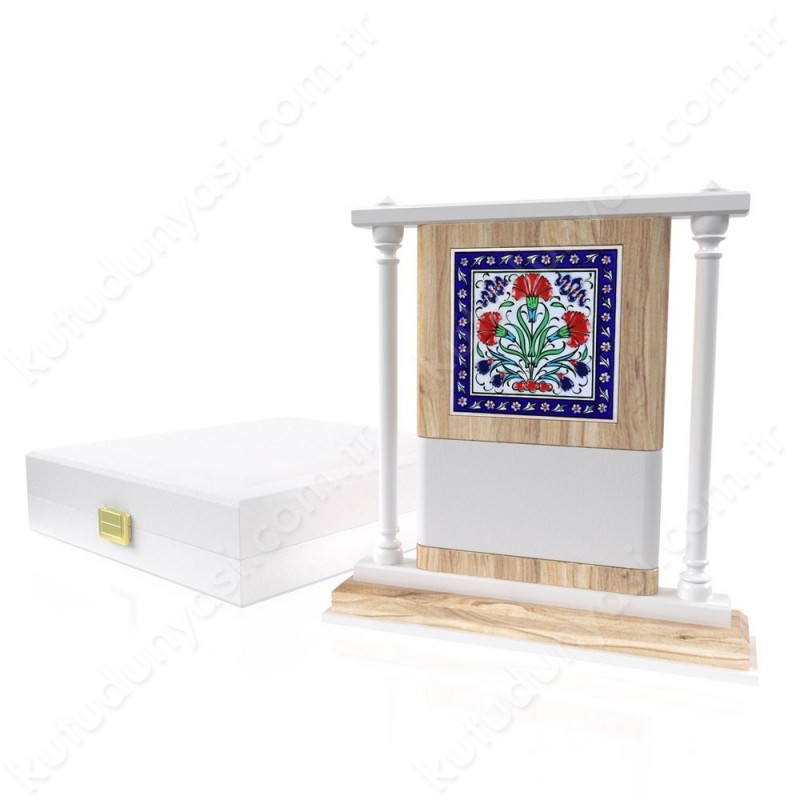 CP 105 Wooden Award With Ceramic Glaze