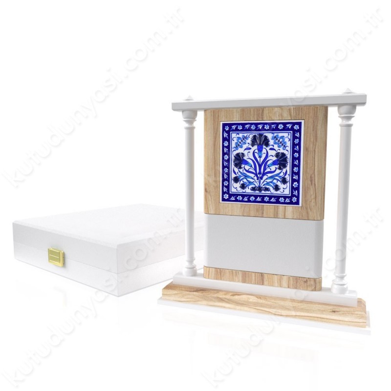 CP 105 Wooden Award With Ceramic Glaze