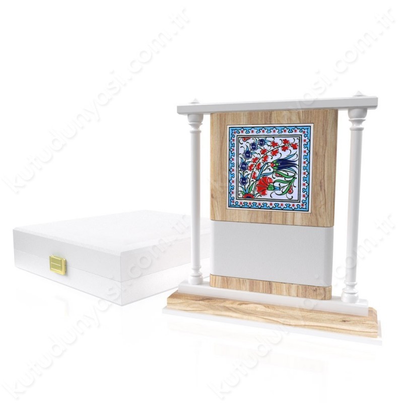 CP 105 Wooden Award With Ceramic Glaze