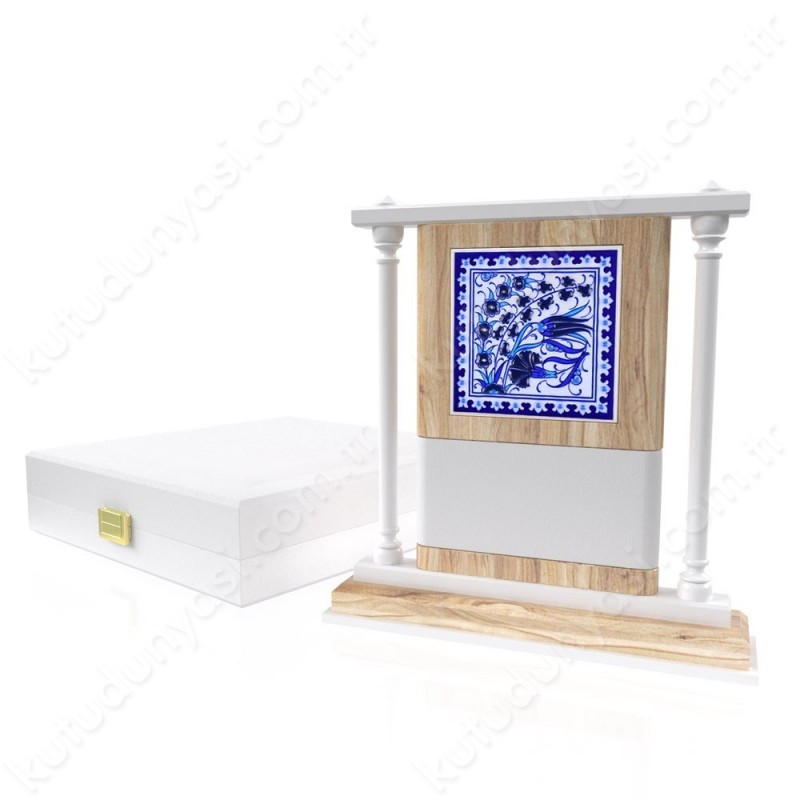 CP 105 Wooden Award With Ceramic Glaze