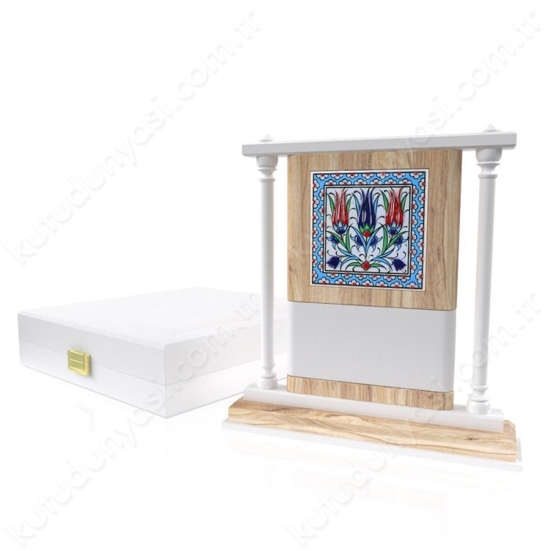 CP 105 Wooden Award With Ceramic Glaze