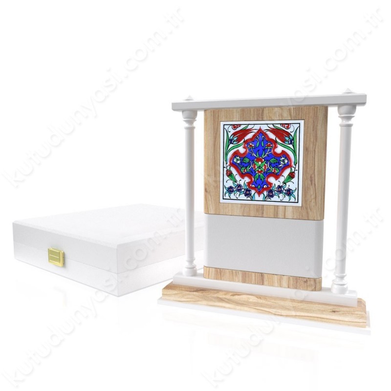 CP 105 Wooden Award With Ceramic Glaze