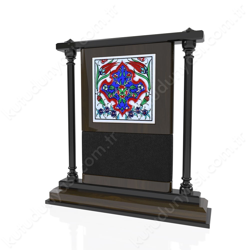 CP 105 Wooden Award With Ceramic Glaze