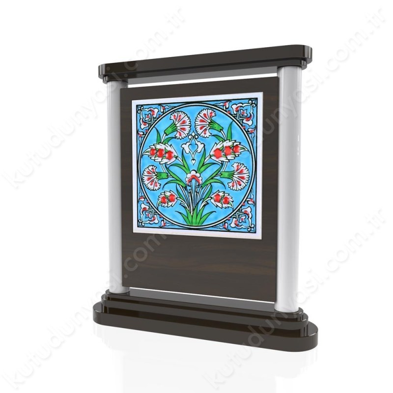 CP 107 Wooden Award With Ceramic Glaze