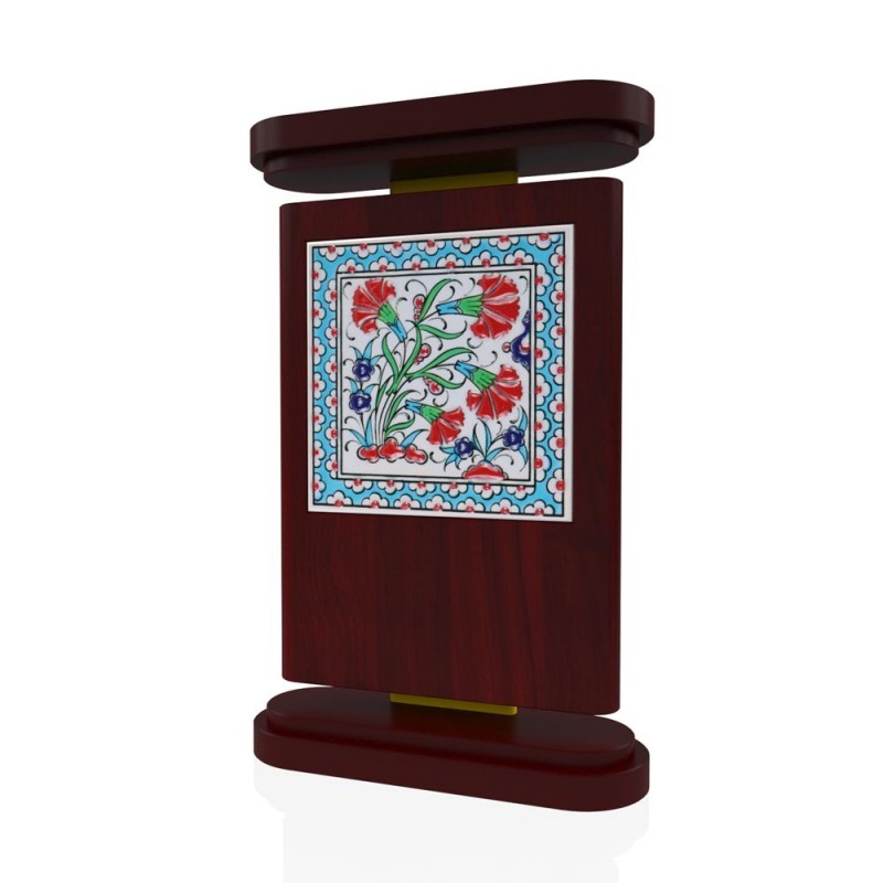 CP 108 Wooden Award With Ceramic Glaze