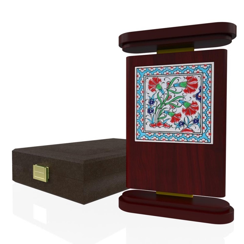 CP 108 Wooden Award With Ceramic Glaze