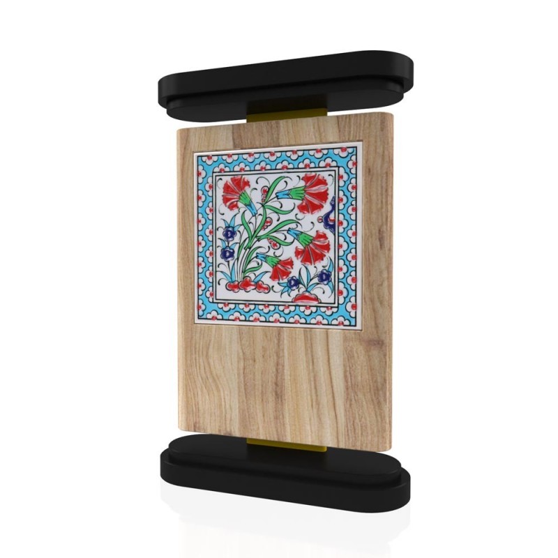 CP 108 Wooden Award With Ceramic Glaze