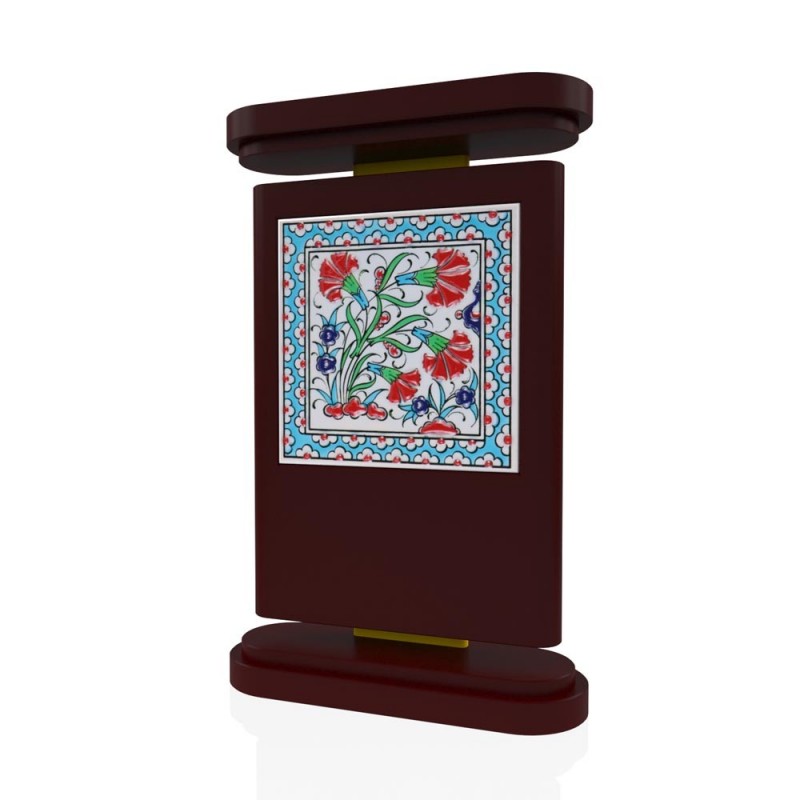 CP 108 Wooden Award With Ceramic Glaze