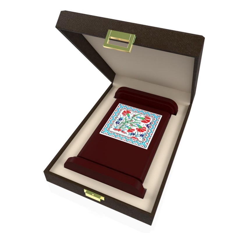 CP 108 Wooden Award With Ceramic Glaze