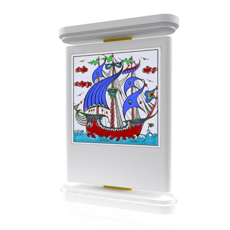 CP 109 Wooden Award With Ceramic Glaze