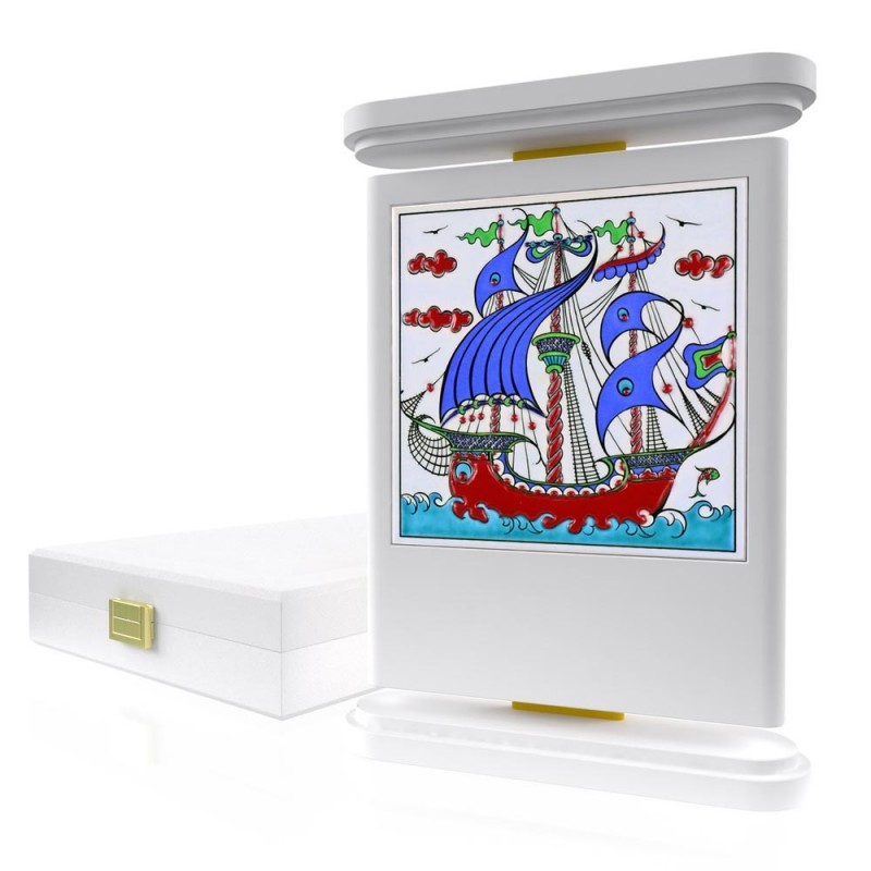 CP 109 Wooden Award With Ceramic Glaze