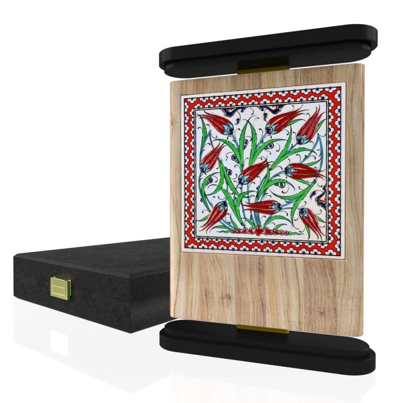 CP 109 Wooden Award With Ceramic Glaze