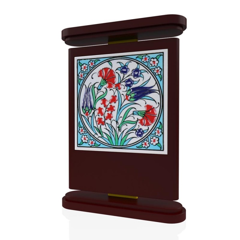 CP 109 Wooden Award With Ceramic Glaze
