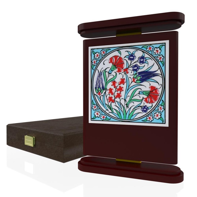 CP 109 Wooden Award With Ceramic Glaze