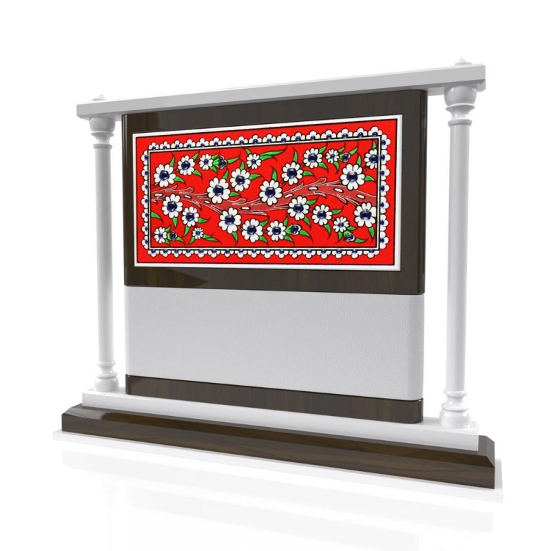 CP 106 Wooden Award With Ceramic Glaze