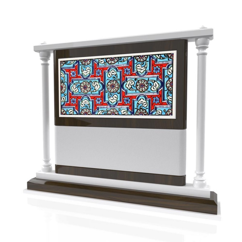 CP 106 Wooden Award With Ceramic Glaze