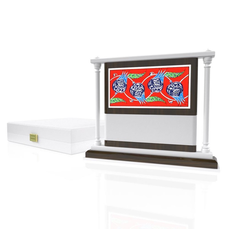 CP 106 Wooden Award With Ceramic Glaze
