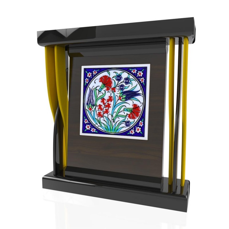 CP 112 Wooden Award With Ceramic Glaze
