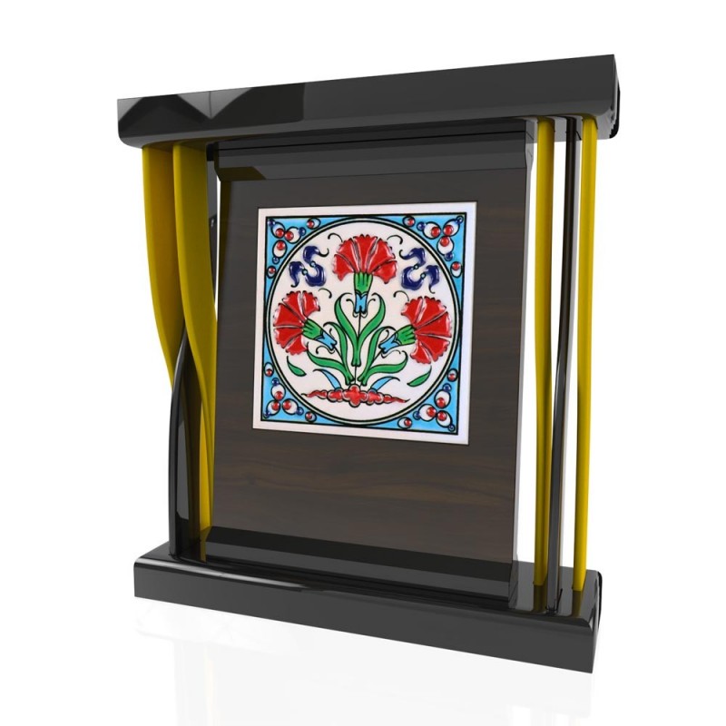 CP 112 Wooden Award With Ceramic Glaze