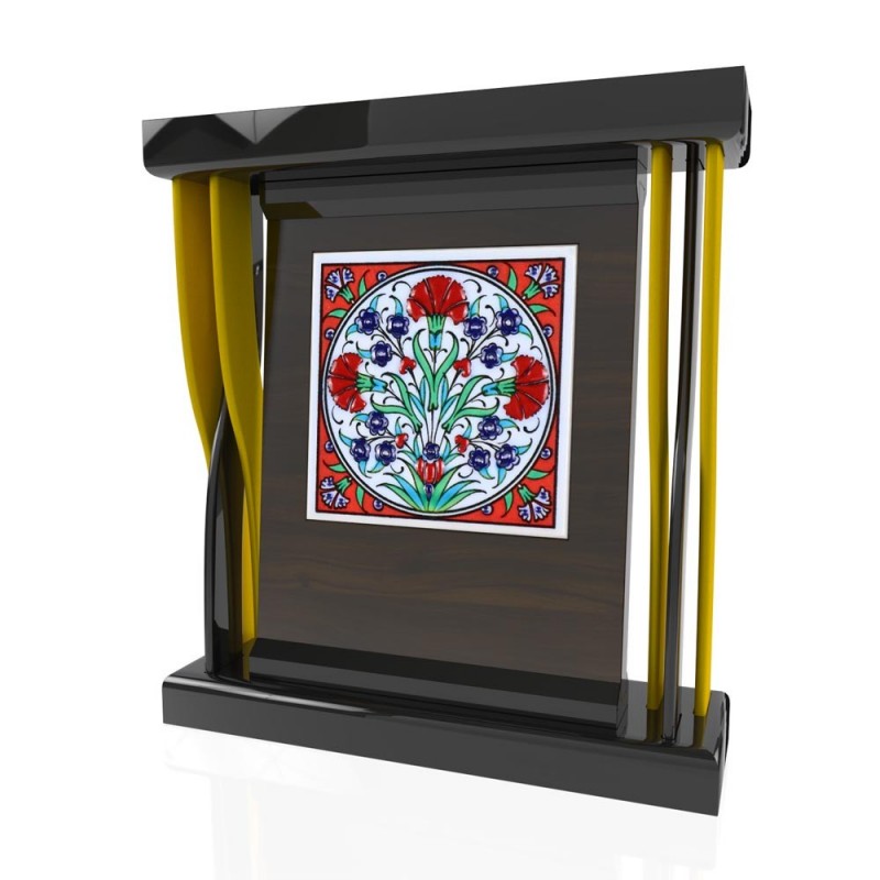 CP 112 Wooden Award With Ceramic Glaze