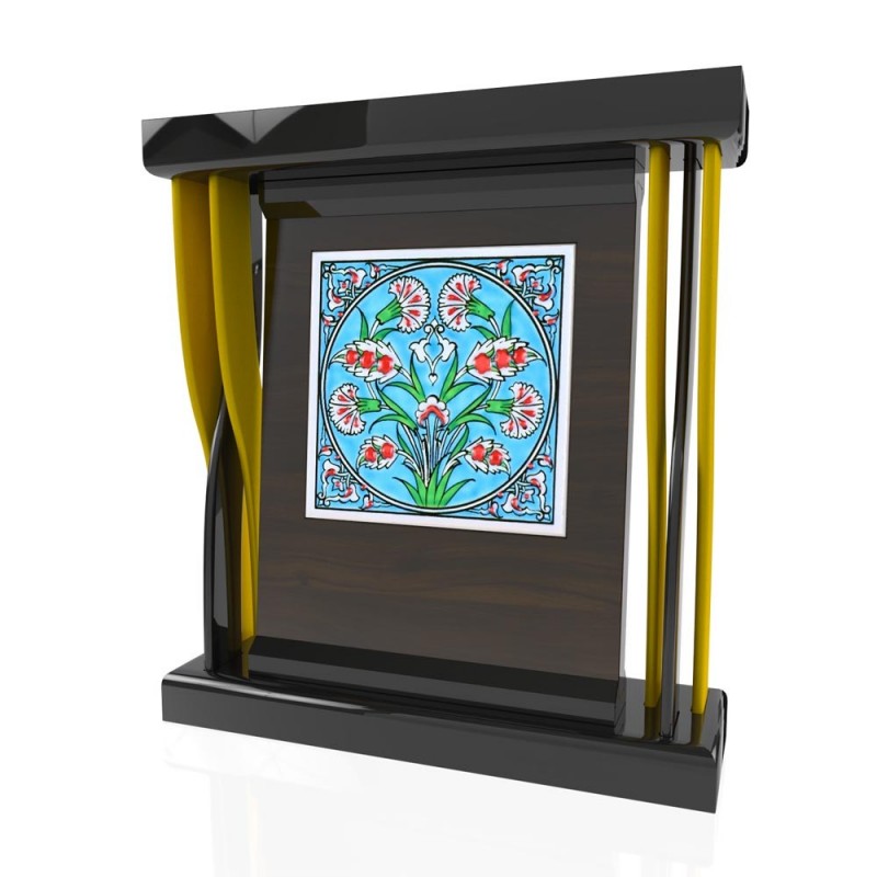 CP 112 Wooden Award With Ceramic Glaze