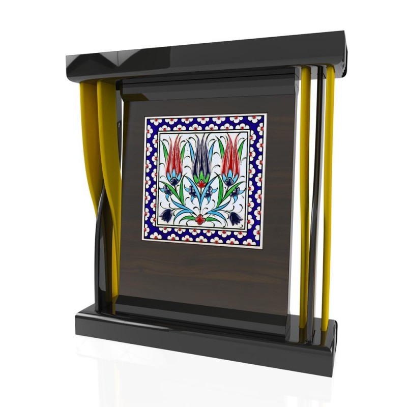 CP 112 Wooden Award With Ceramic Glaze