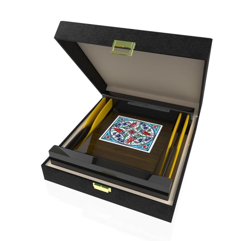 CP 112 Wooden Award With Ceramic Glaze