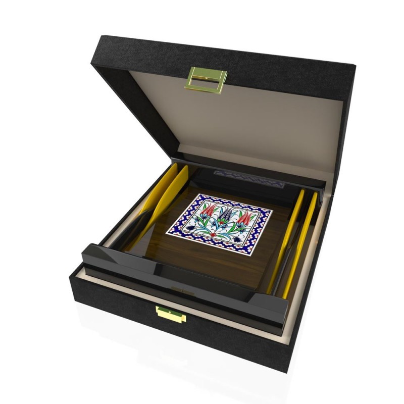 CP 112 Wooden Award With Ceramic Glaze