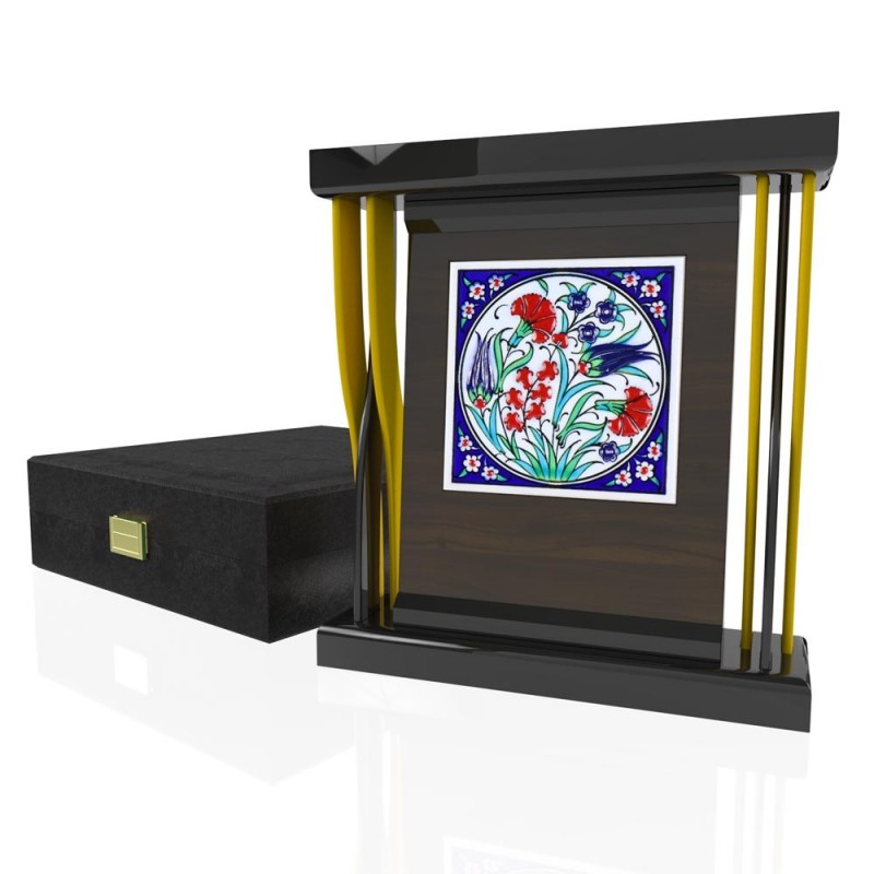 CP 112 Wooden Award With Ceramic Glaze