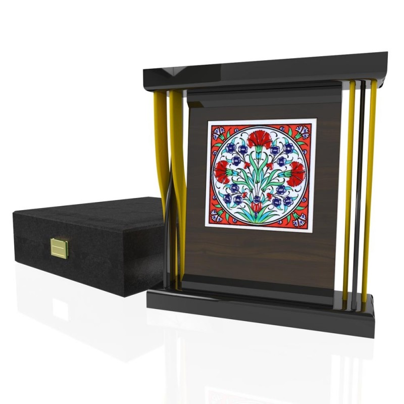 CP 112 Wooden Award With Ceramic Glaze