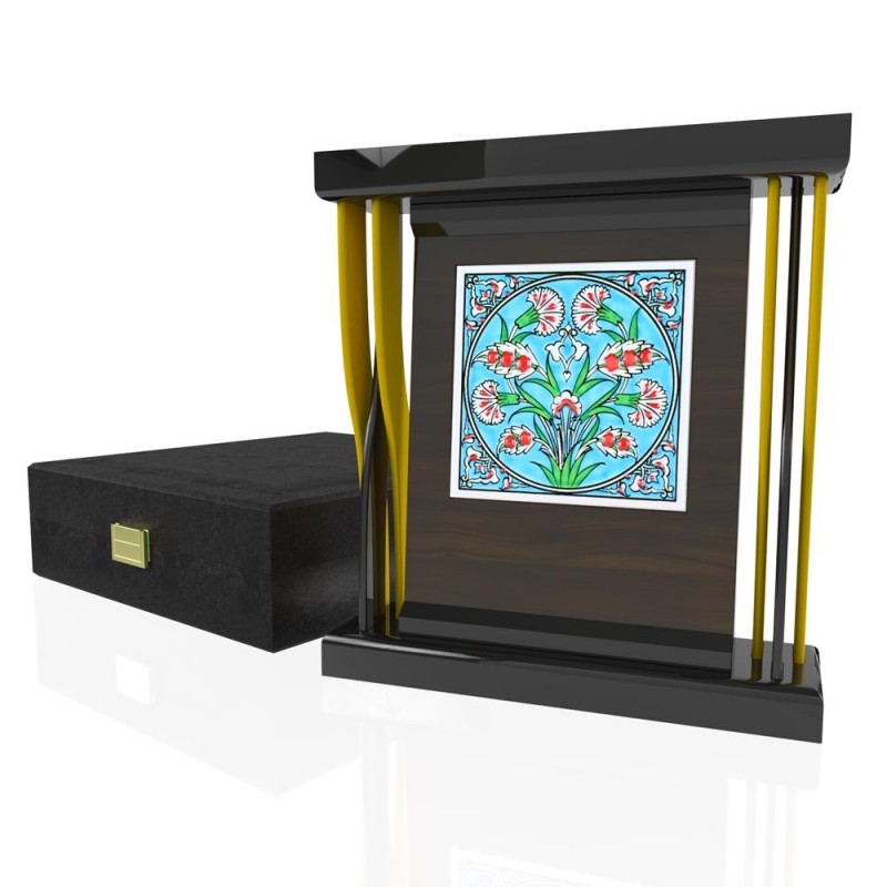 CP 112 Wooden Award With Ceramic Glaze