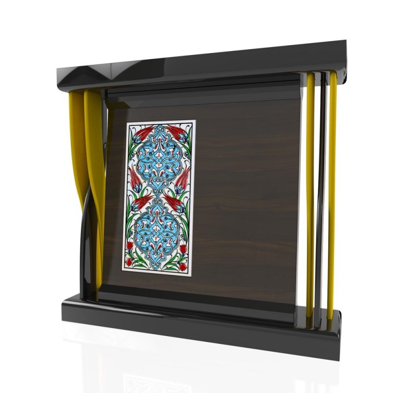 CP 113 Wooden Award With Ceramic Glaze