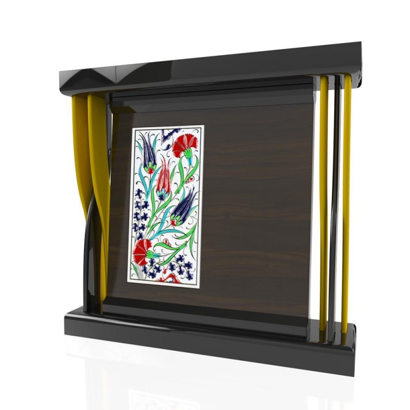 CP 113 Wooden Award With Ceramic Glaze