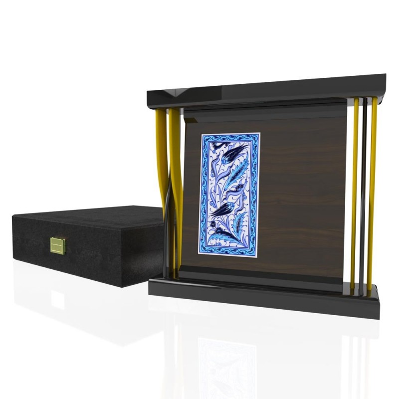 CP 113 Wooden Award With Ceramic Glaze