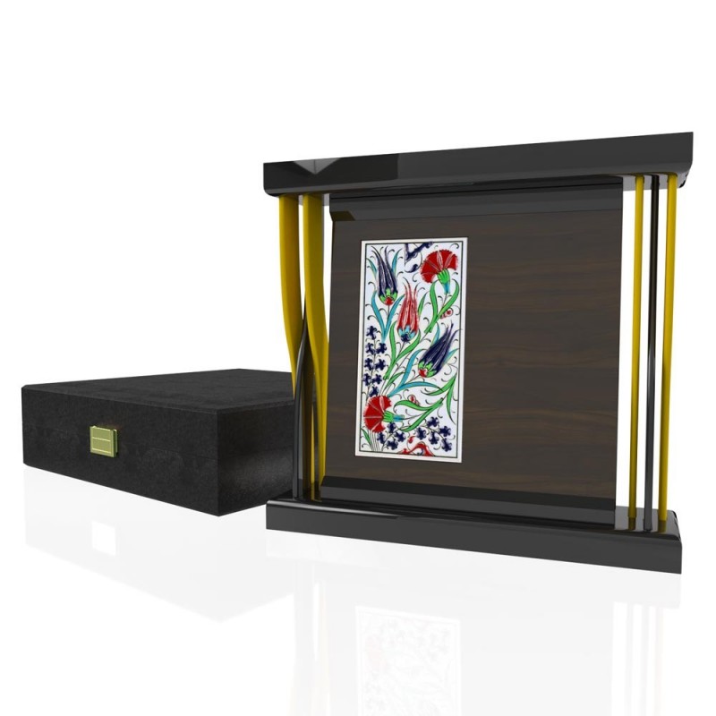 CP 113 Wooden Award With Ceramic Glaze
