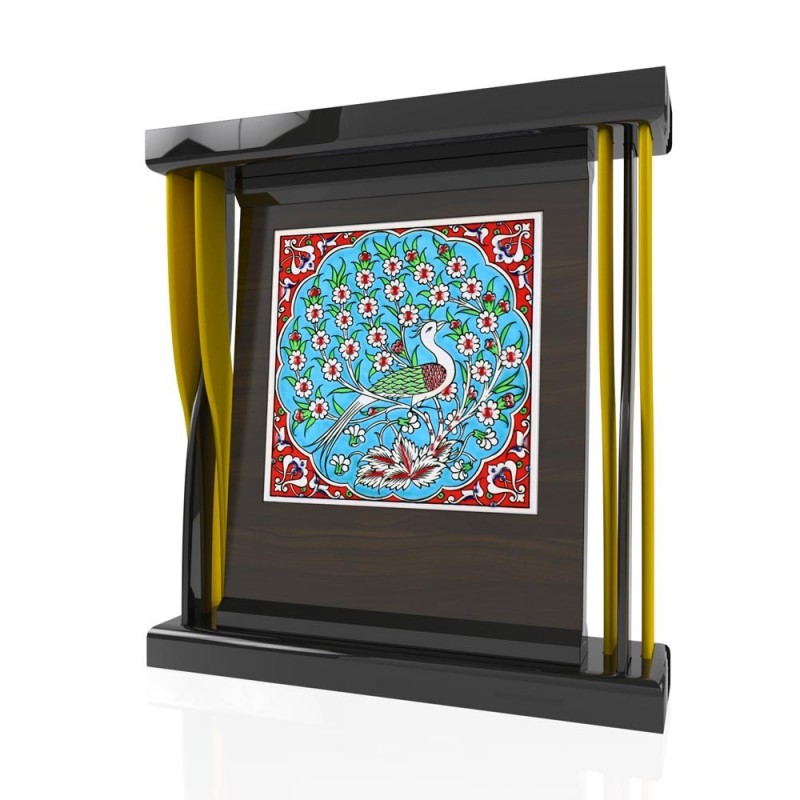 CP 114 Wooden Award With Ceramic Glaze