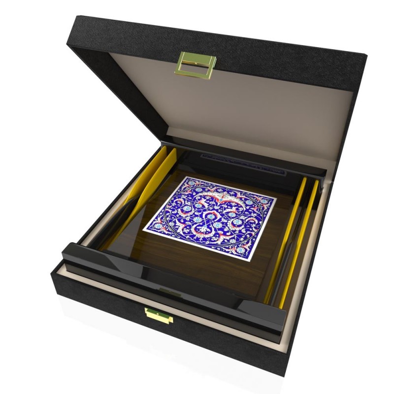 CP 114 Wooden Award With Ceramic Glaze
