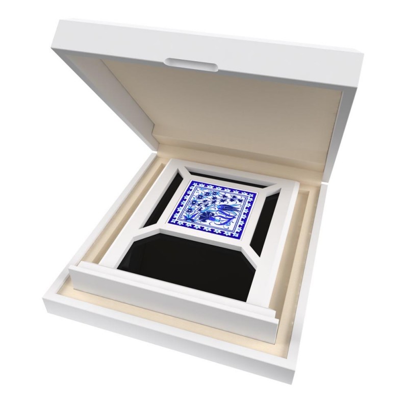 CP 117 Wooden Award With Ceramic Glaze
