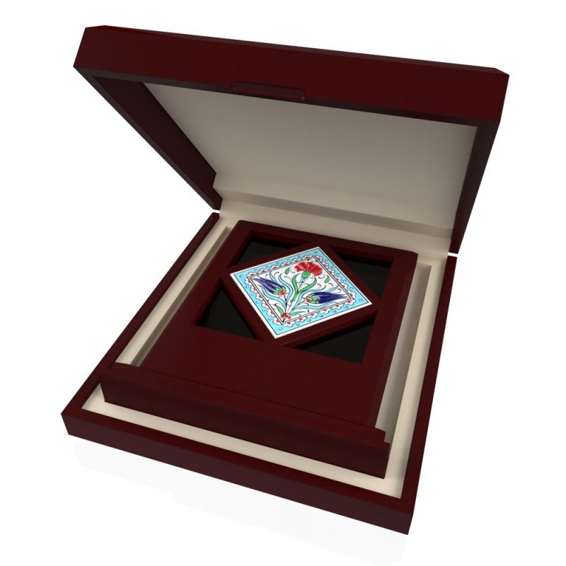 CP 118 Wooden Award With Ceramic Glaze