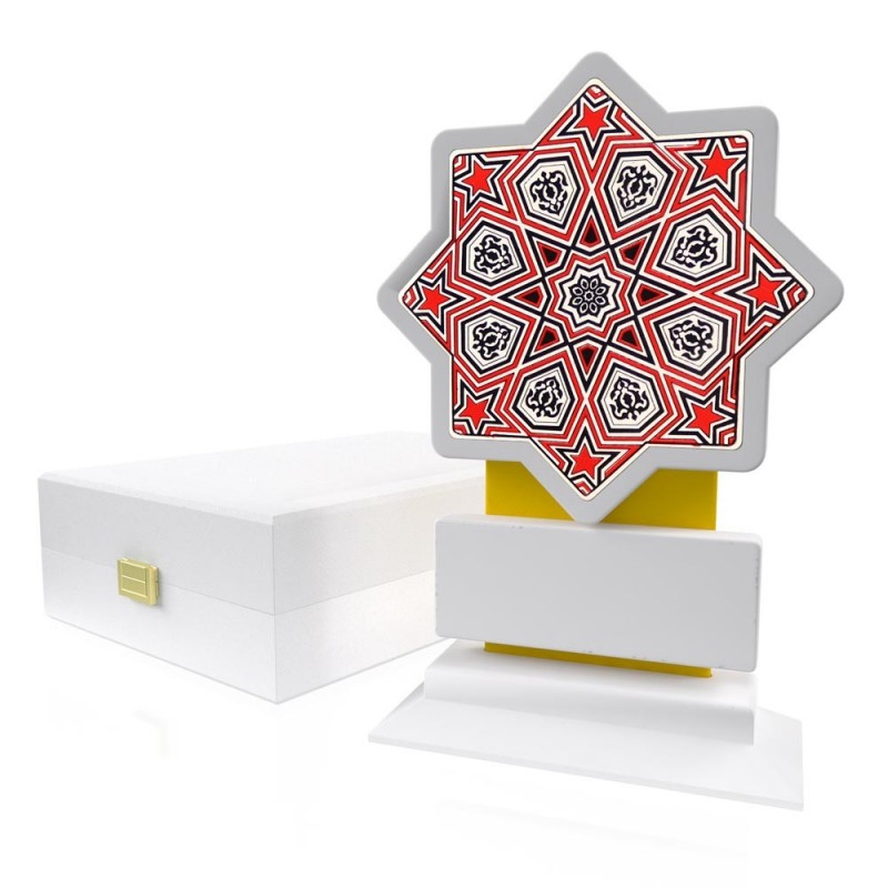 CP 123 Wooden Award With Ceramic Glaze