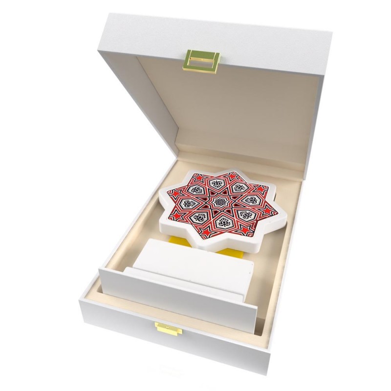 CP 123 Wooden Award With Ceramic Glaze
