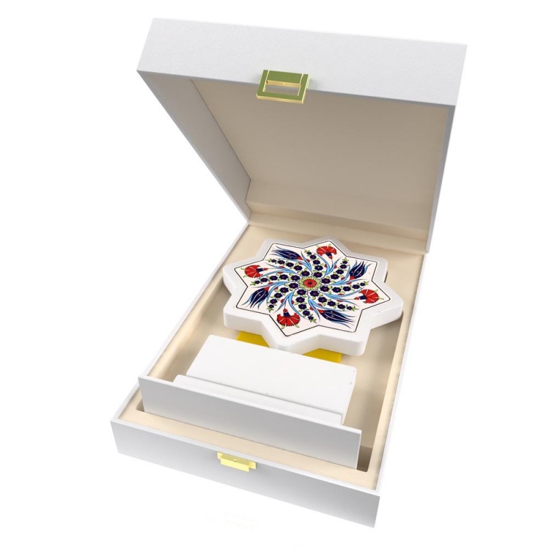 CP 123 Wooden Award With Ceramic Glaze